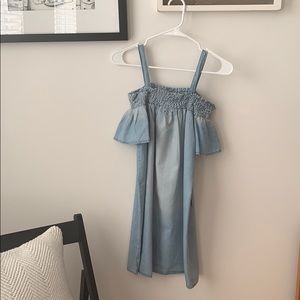 Light Chambray Denim Dress